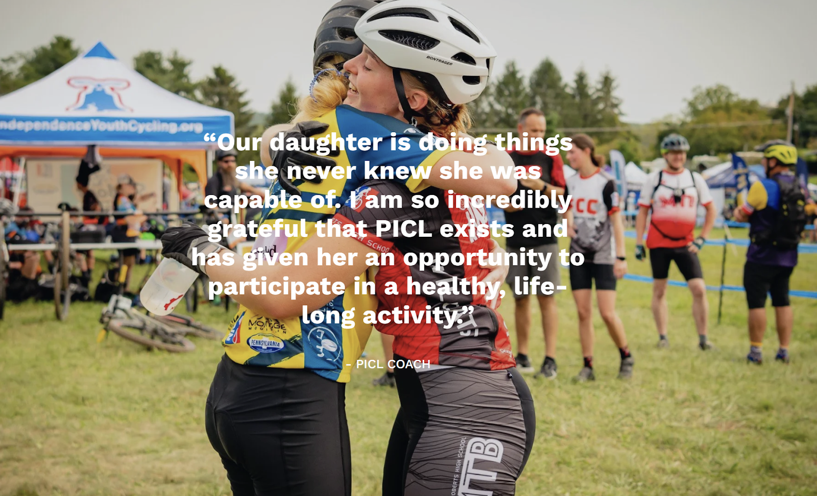 A mother expresses gratitude for her daughter's involvement in a healthy, life-long activity through the PICL program, supported by her school.
AI-generated content may be incorrect.