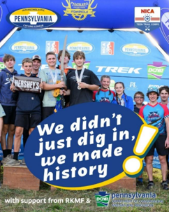 Solid Support for Youth Cycling across the state