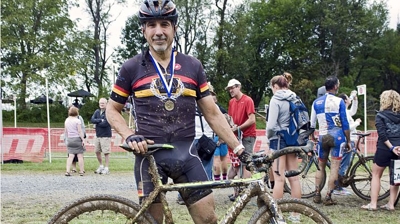 Attorney Joseph Piscitello With His Bike Photo
