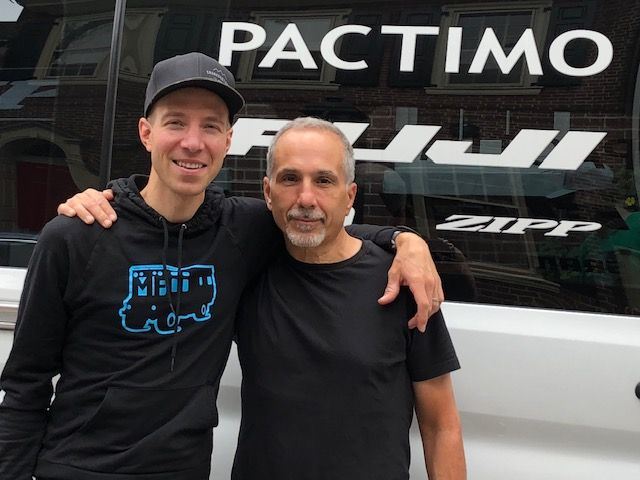Attorney Piscitello posing with a man